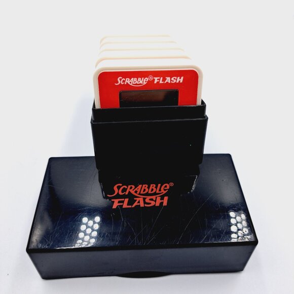 Hasbro Electronic Scrabble Flash Handheld Family Game - Picture 4 of 13